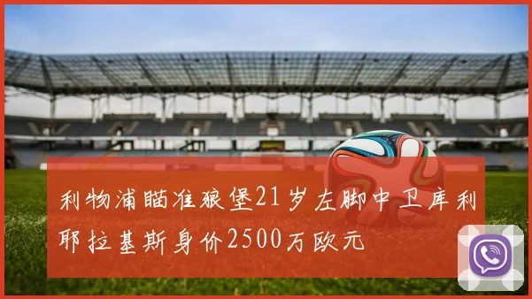 利物浦瞄准狼堡21岁左脚中卫库利耶拉基斯身价2500万欧元